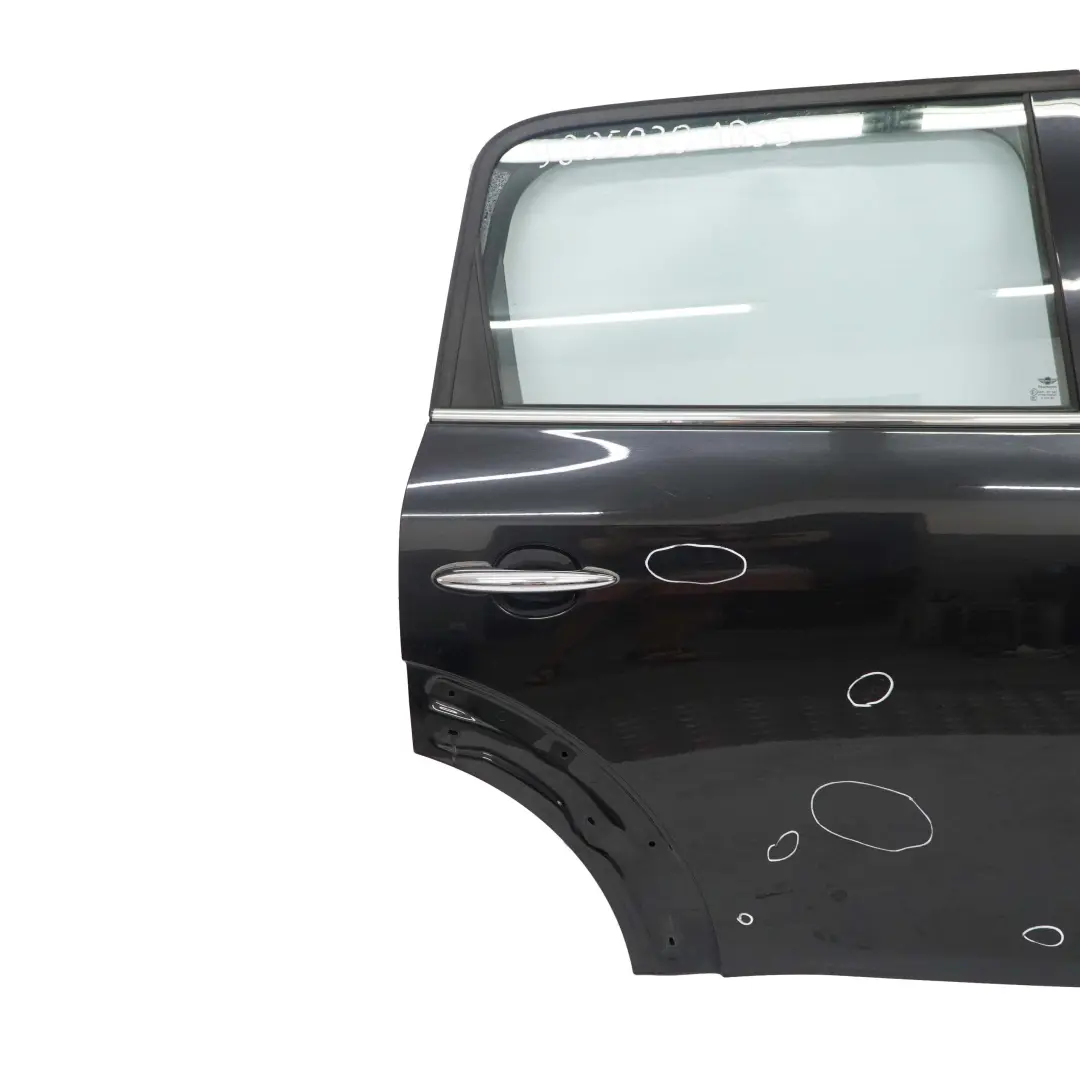 Door Rear Right O/S Mini Countryman R60 Absolute Black Metallic - B11