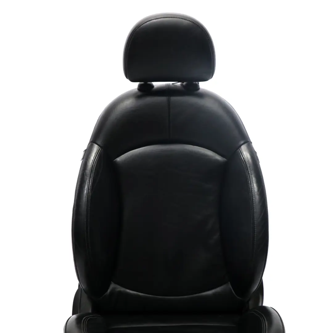 Front Seat Mini Cooper R60 Sport Heated Right O/S Leather Gravity Carbon Black