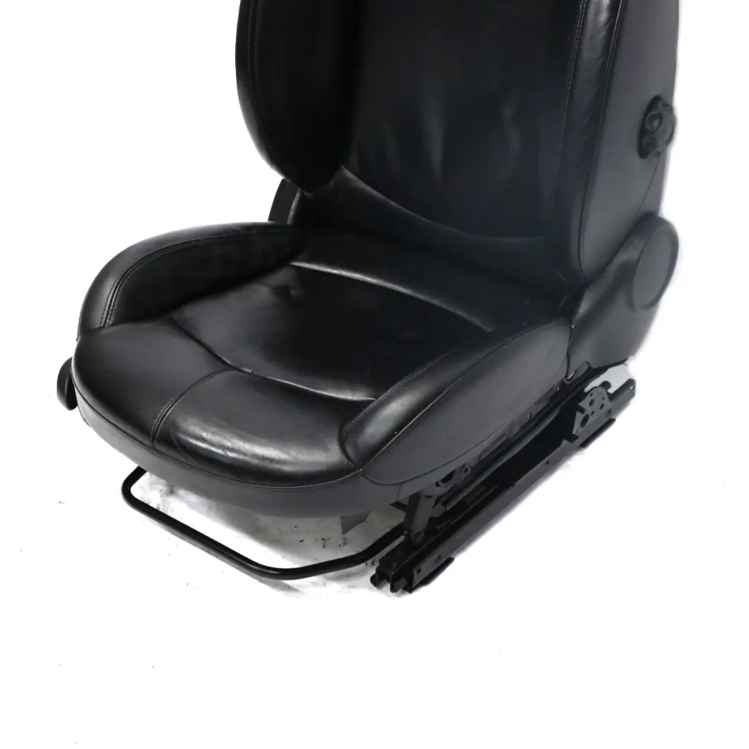 Front Seat Mini Cooper R60 Sport Heated Right O/S Leather Gravity Carbon Black