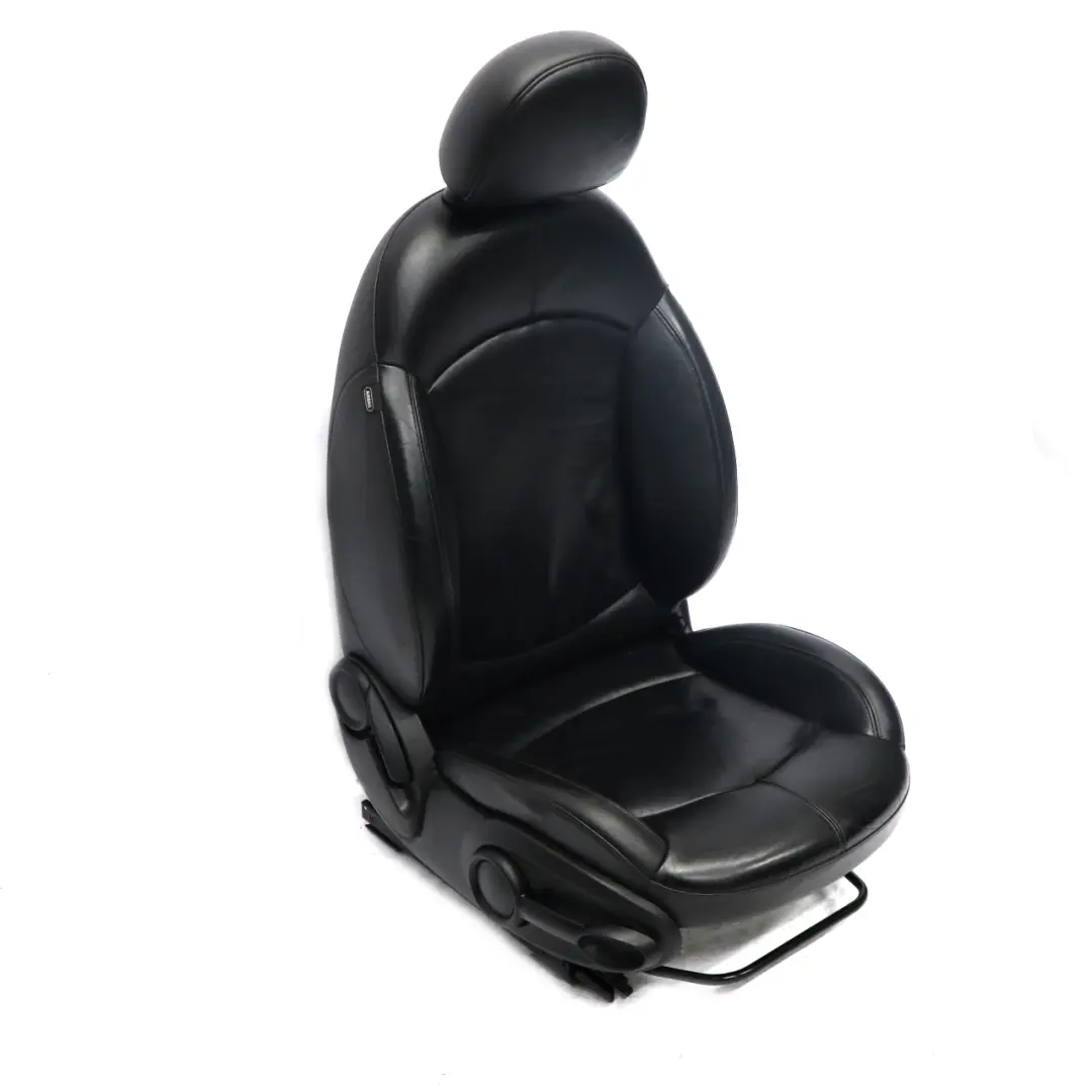 Front Seat Mini Cooper R60 Sport Heated Right O/S Leather Gravity Carbon Black