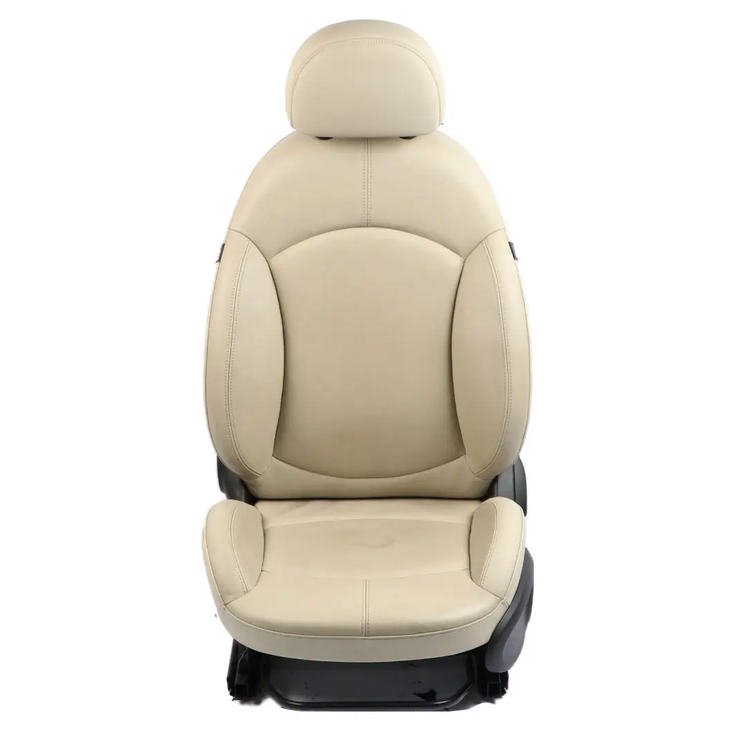 Mini Cooper R60 Front Seat Sport Left N/S Leather Gravity Polar Beige