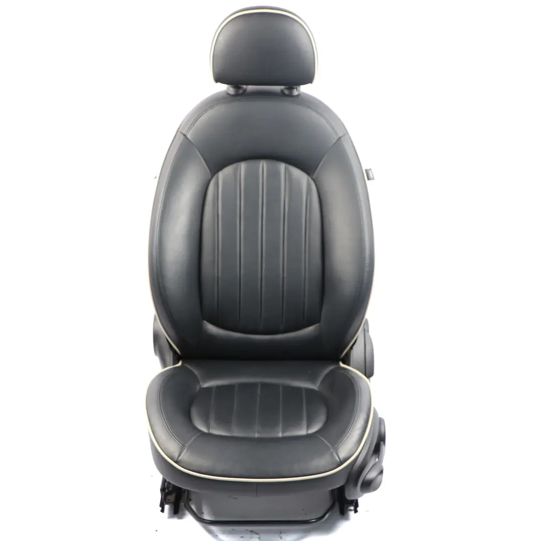 Mini Countryman R60 Front Seat Sport Left N/S Interior Black Leather Lounge