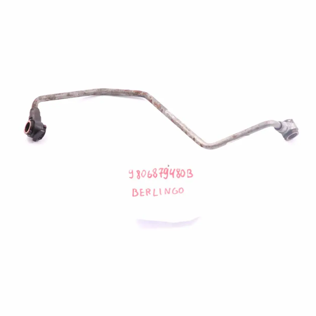 Citroen Berlingo Oil Pipe Turbocharger Turbo Line Hose Diesel 9806879480B