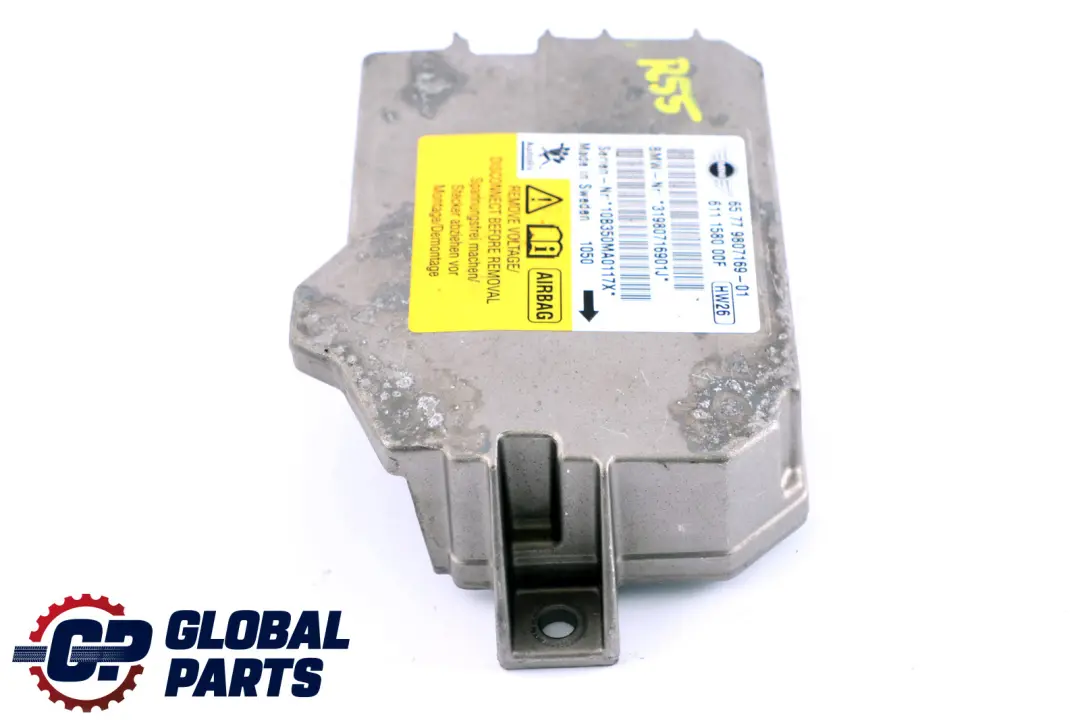 Mini Cooper One R56 R55 R58 R60 R61 Airbag ECU Control Module 9807169