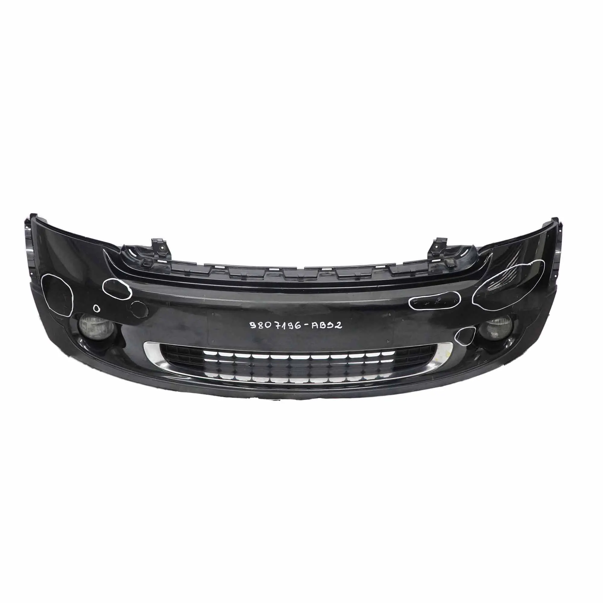 Mini R60 R61 Front Bumper Complete Trim Panel Absolute Black Metallic - B11