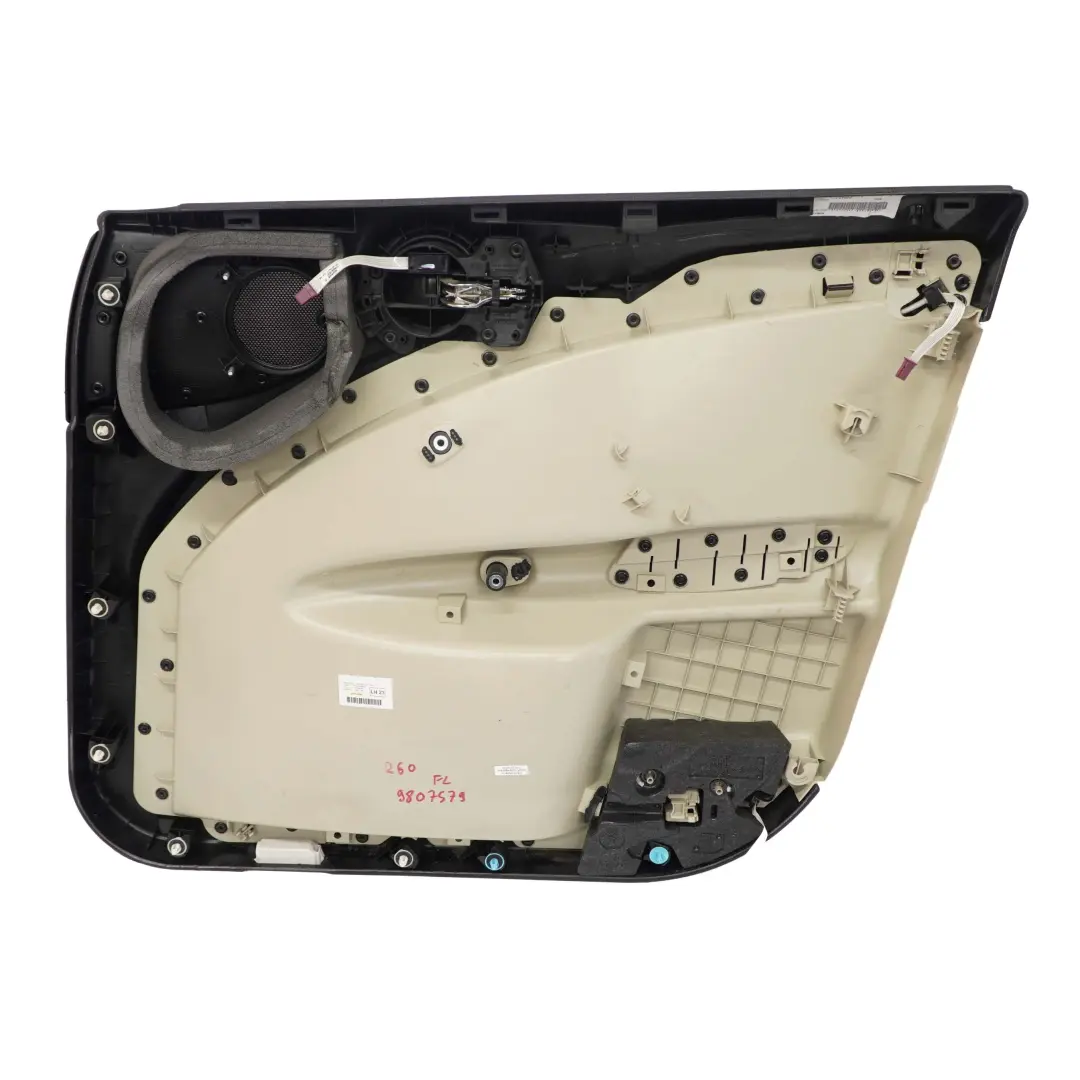 Mini R60 Delantero Izquierdo Embellecedor Tarjeta Puerta Negro Beige Polar