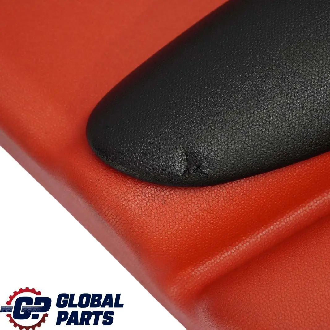 BMW Mini Countryman R60 Front Left N/S Door Card Trim Panel Black Pure Red