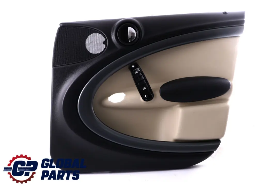 Mini Countryman R60 Front Right O/S Door Card Trim Panel Black Polar Beige