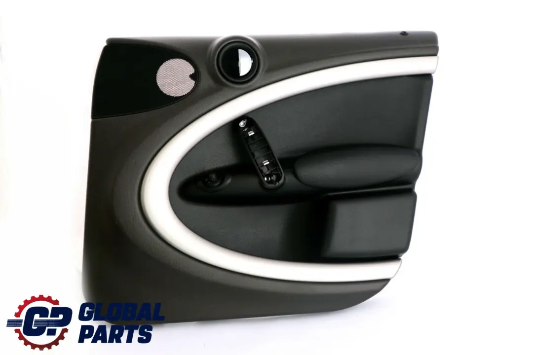 MINI Countryman R60 Front Right O/S Door Card Trim Panel Black Dark Tobacco