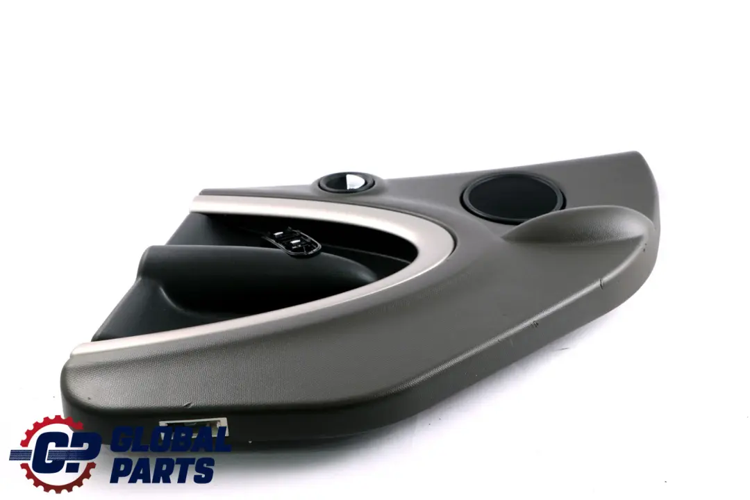 BMW Mini Countryman R60 Rear Right O/S Door Card Trim Panel Black Dark Tobacco