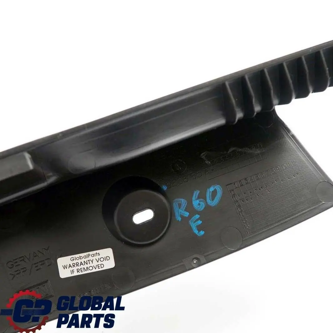 Mini Countryman R60 Touring Boot Trunk Lid Left Pad Floor Carpet Trim N/S