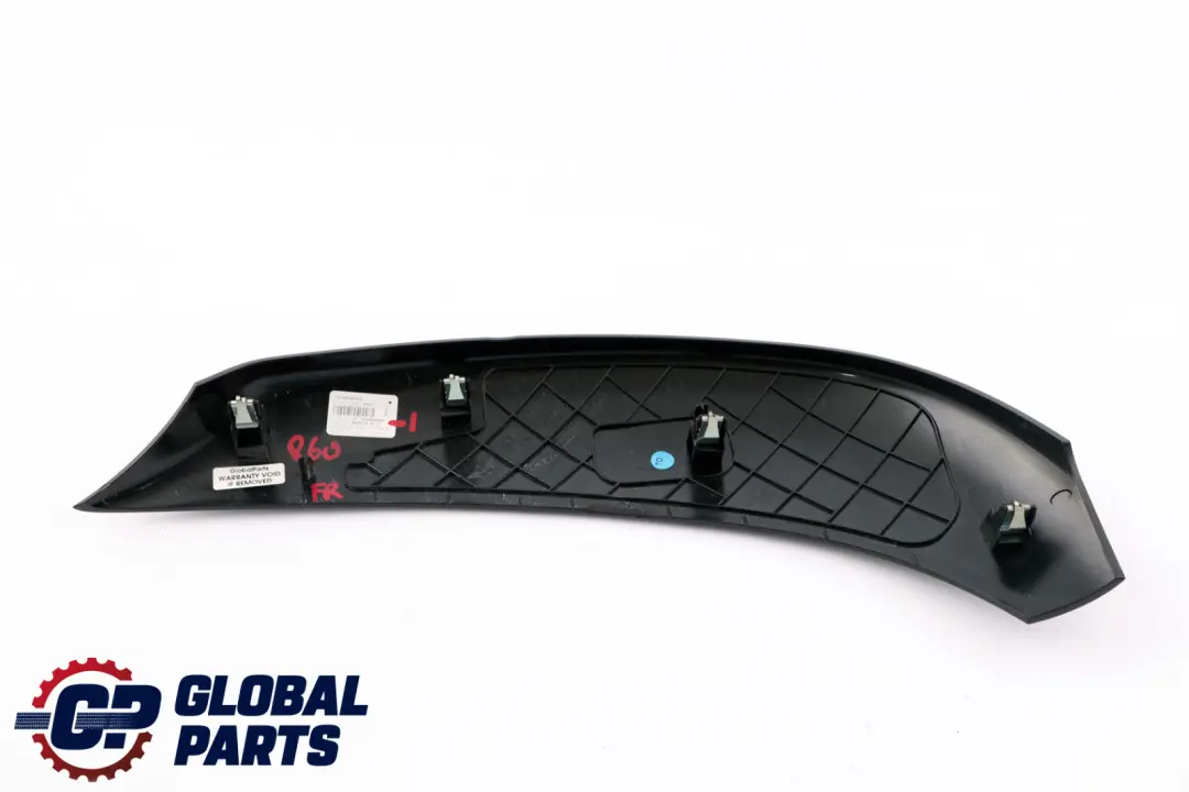 BMW Mini Countryman 1 R60 Trim Cover Console Front Right O/S Piano Black 9809544