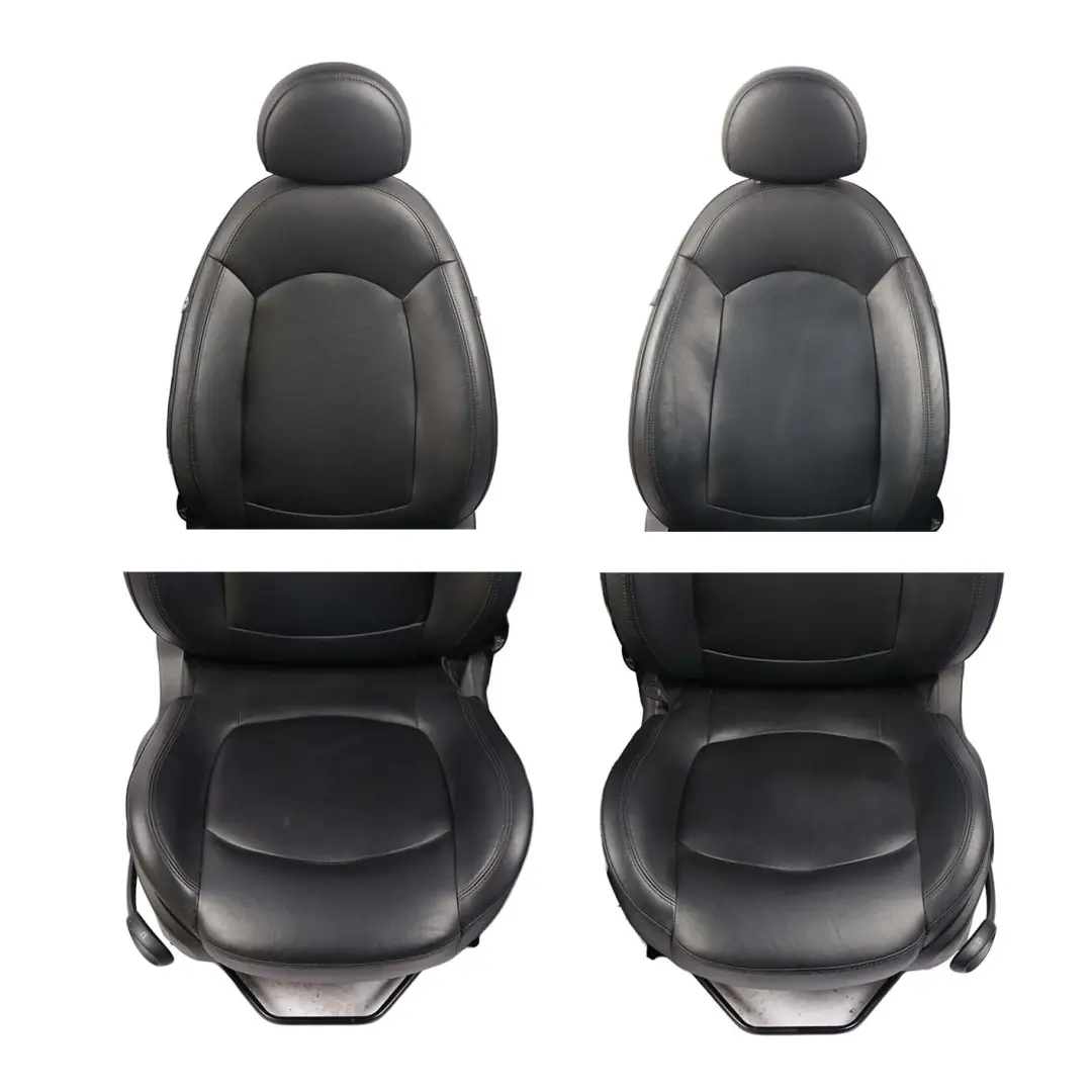 Seats Mini Paceman R61 Cooper Full Black Leather Gravity Front Rear Seat Set