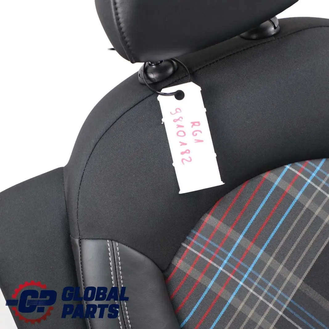 Mini Cooper R61 Paceman Sport Fabric Leather  Carbon Black Rear Left N/S Seat