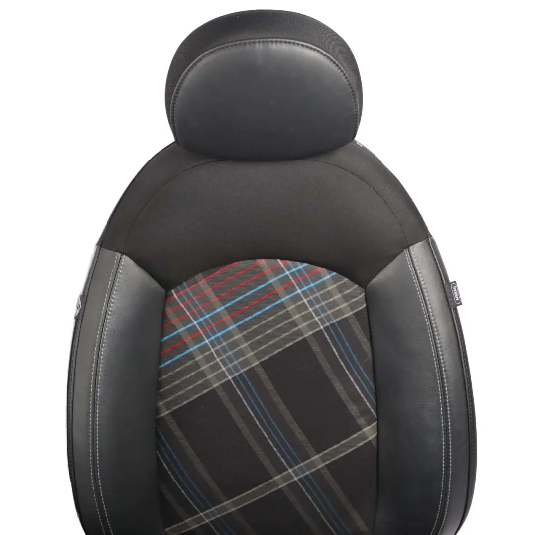 Seats Mini Paceman R61 Cooper Cloth Fabric Leather Carbon Black Front Rear Seat