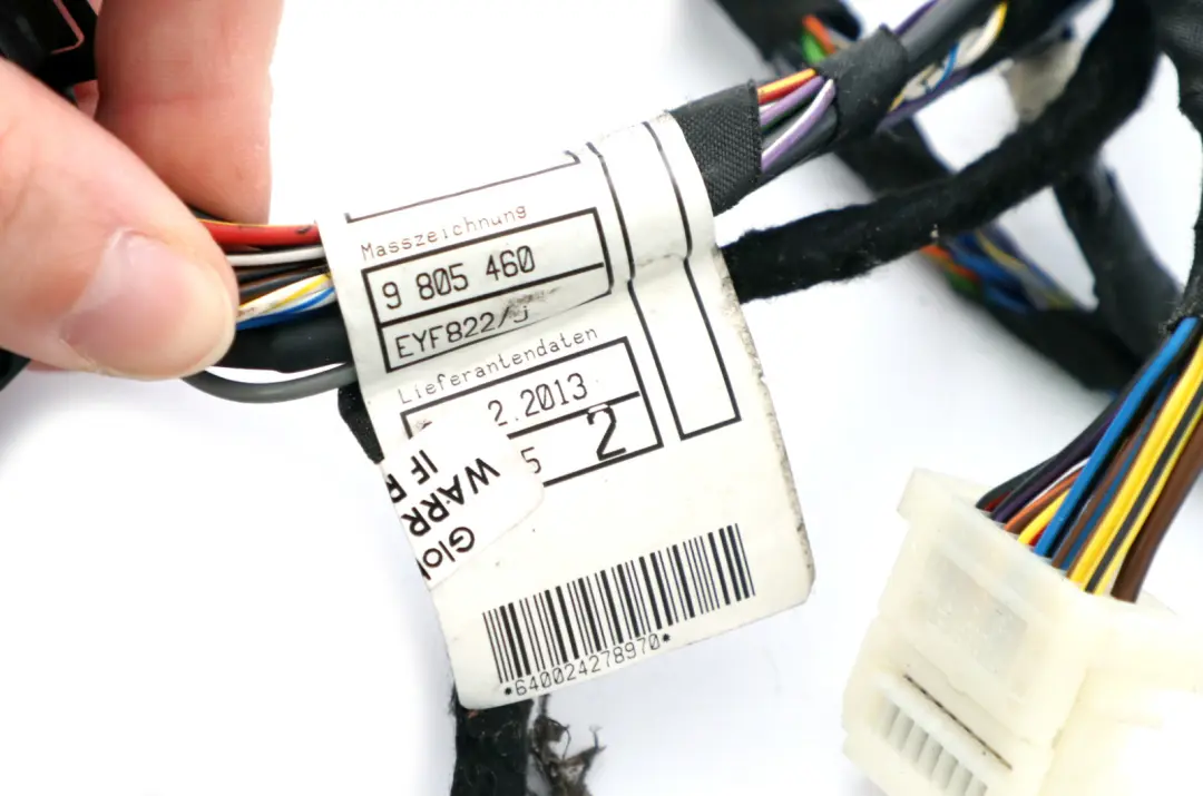 BMW Mini Cooper R60 R61 Wiring Cable Harness Instrument Dashboard Dash 9811221