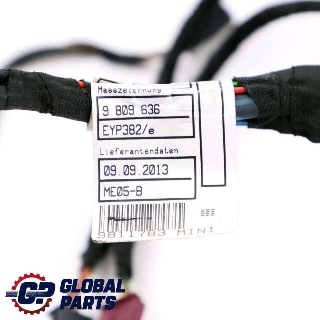 Mini Cooper Paceman R61 Mazo de cables Cable Delantero 9811783