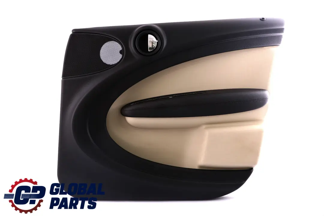 Mini Countryman R60 Front Right O/S Door Card Trim Panel Polar Beige Black