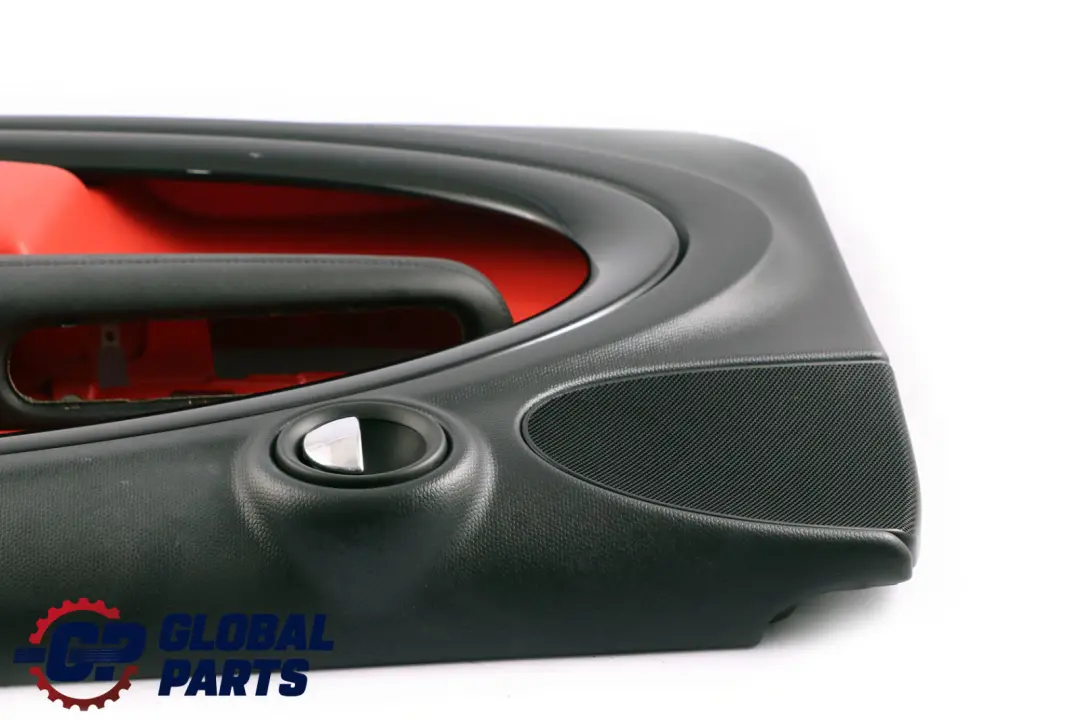 Mini Countryman R60 Front Right O/S Door Card Panel Carbon Black Pure Red