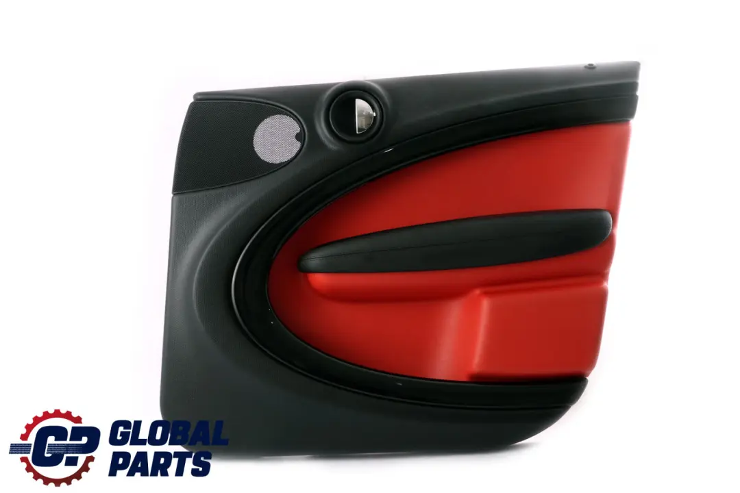 Mini Countryman R60 Front Right O/S Door Card Panel Carbon Black Pure Red