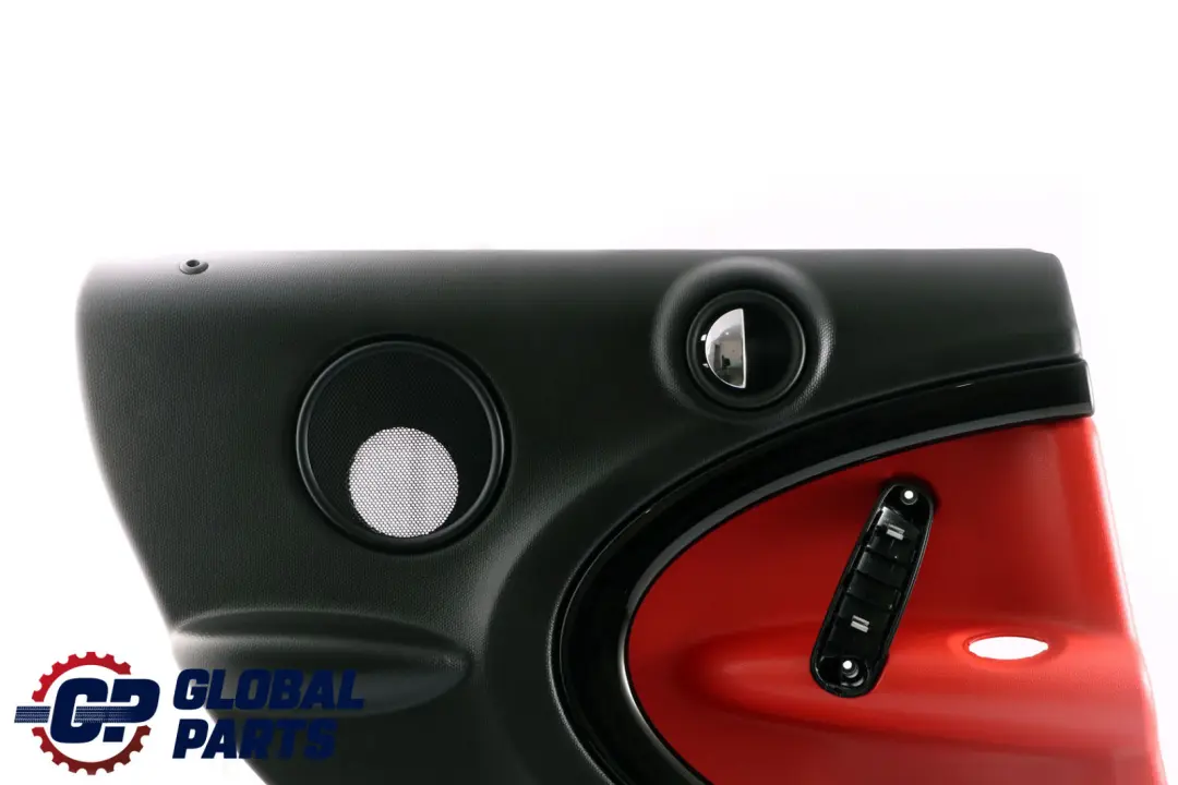 Mini Countryman R60 Rear Left N/S Door Card Panel Carbon Black Pure Red