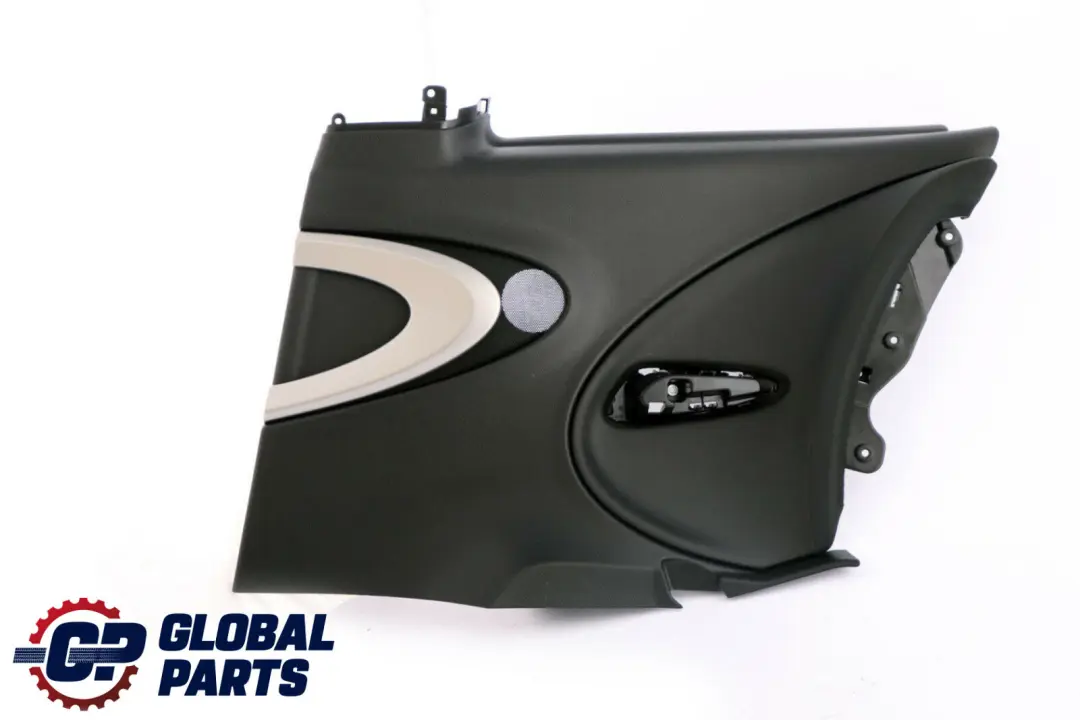  MINI Paceman R61 Trasera Derecha Panel De La Tarjeta De Puerta De Carbono Negro