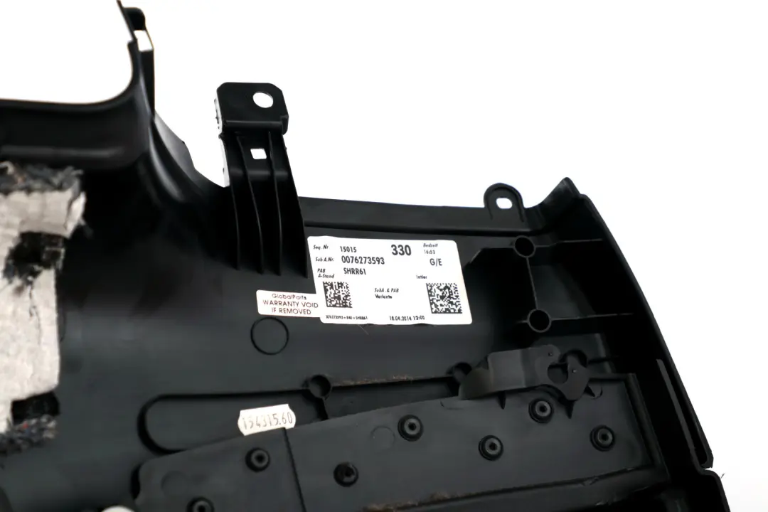  MINI Paceman R61 Trasera Derecha Panel De La Tarjeta De Puerta De Carbono Negro