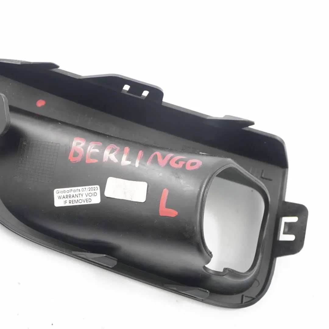 Citroen Berlingo K9 Front Bumper Closed Frame Fog Lamp Left N/S 9816770980