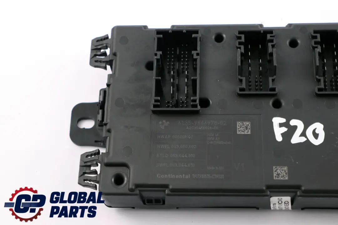 BMW F20 F21 F30 F31 F32 Módulo de la unidad de control carrocería REM 9866978