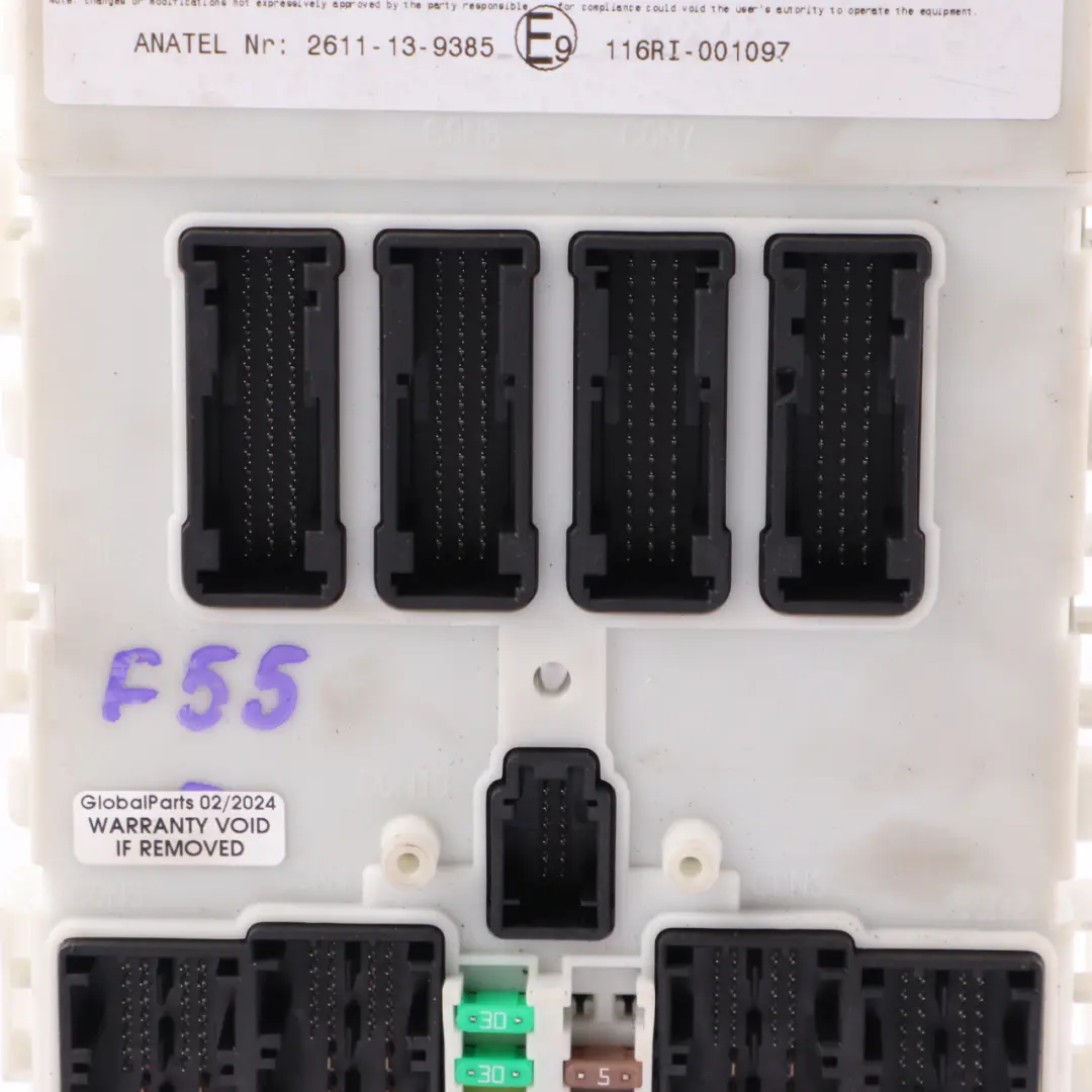 Mini Cooper One F54 F55 F56 F60 ECU Body Domain Controller BDC Module 9869887