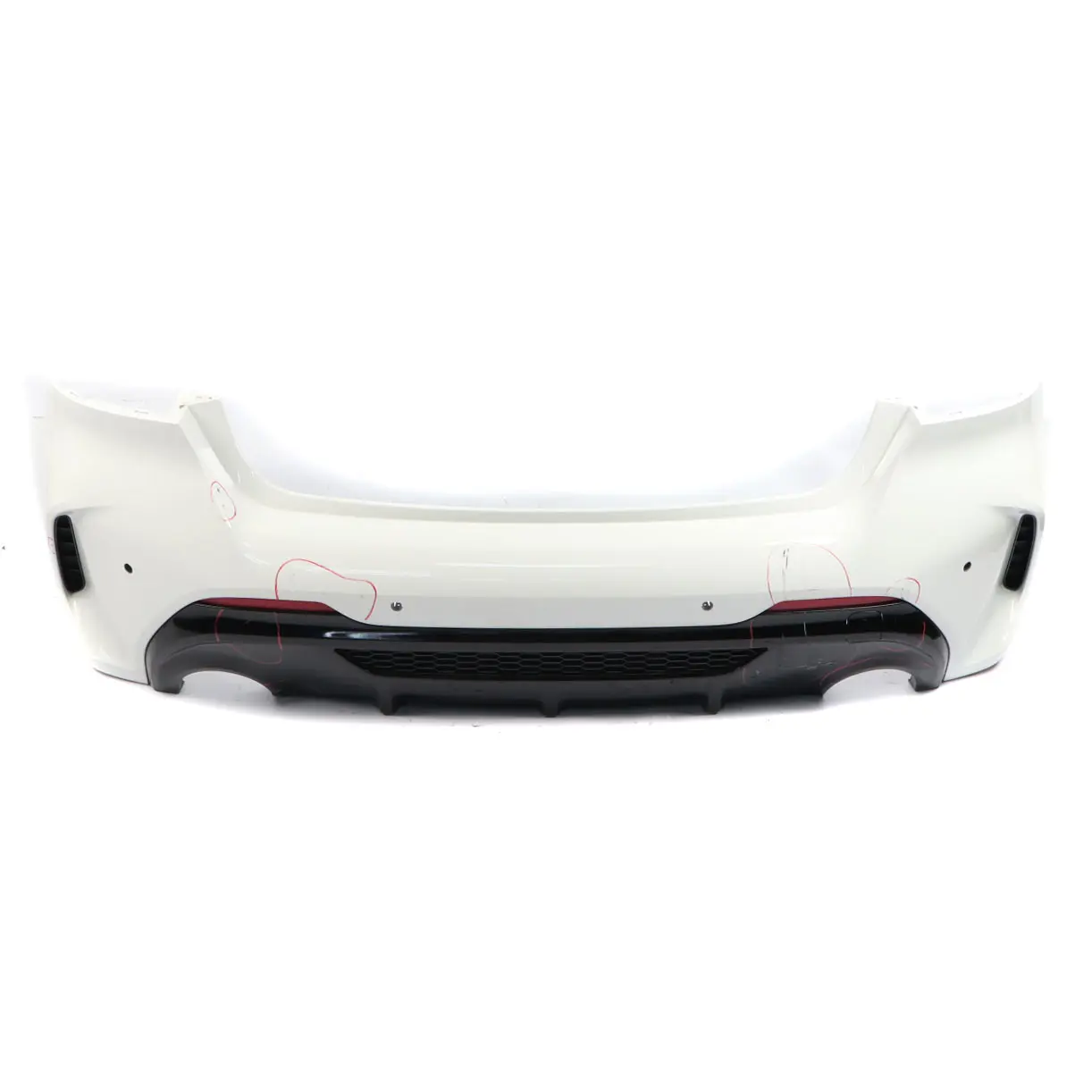 BMW F40 Rear Bumper M Sport Trim Panel PDC Alpinweiss Alpine White 3 - 300