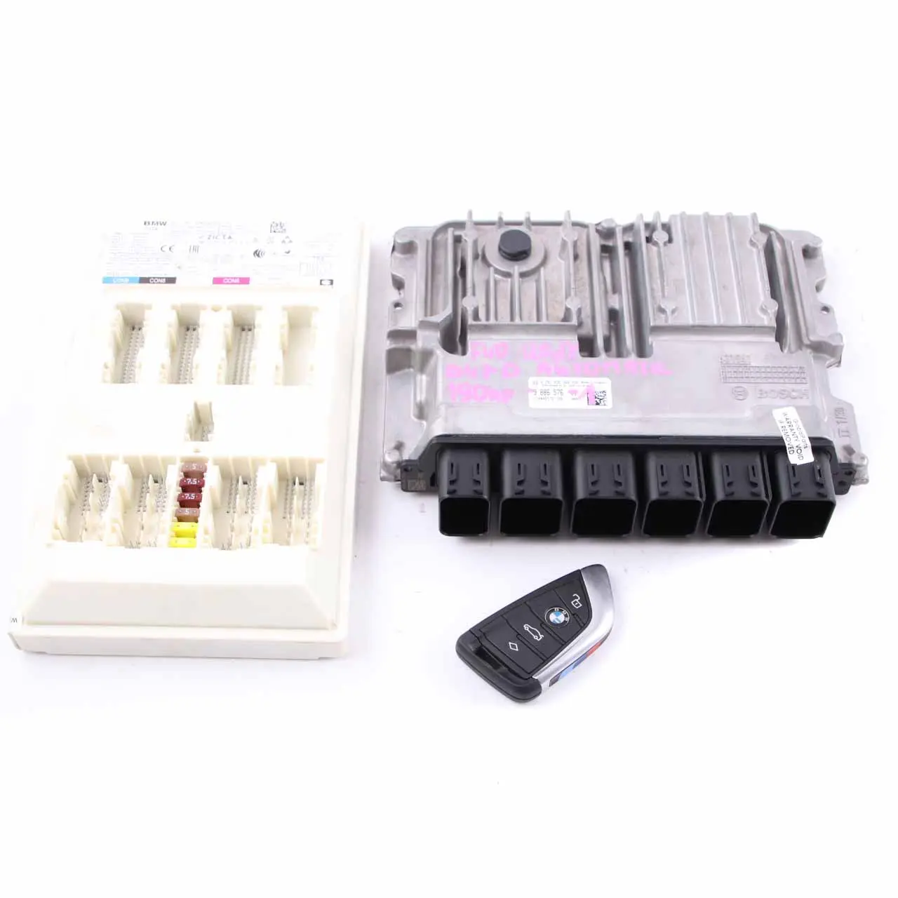 BMW F40 120dX B47D 190HP Engine Control ECU KIT DME 9886576 BDC Key Automatic