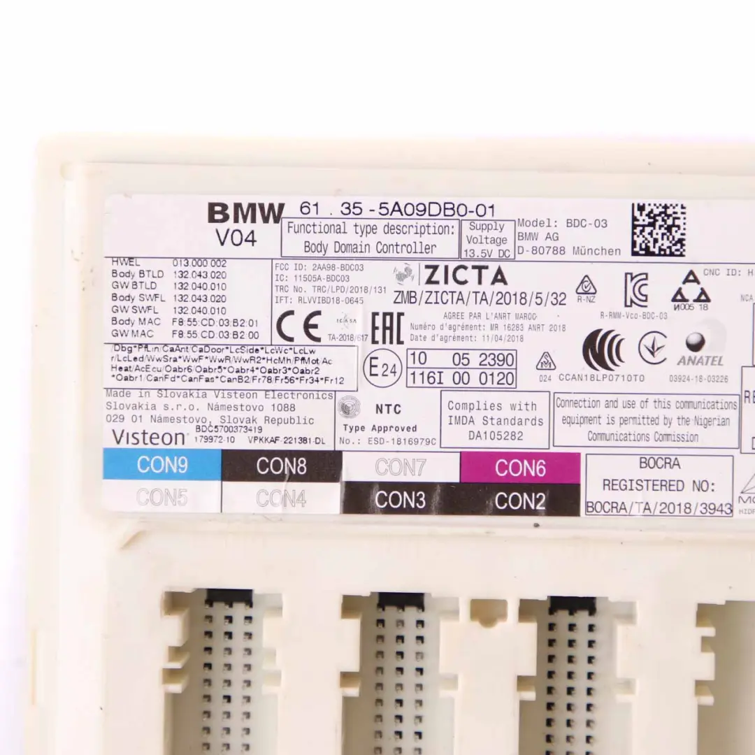 BMW F40 120dX B47D 190HP Engine Control ECU KIT DME 9886576 BDC Key Automatic