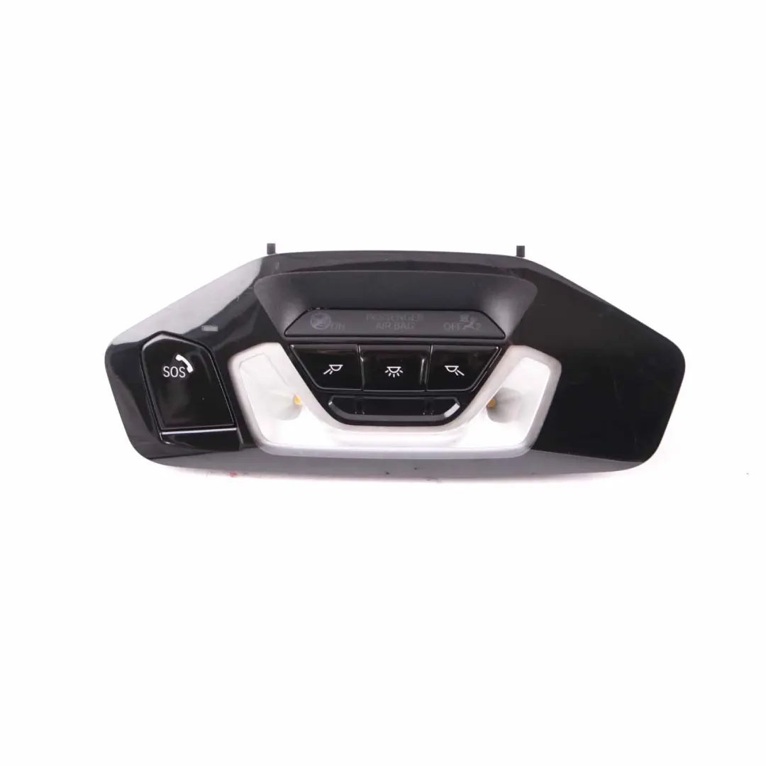 BMW F40 Interior Roof Light Lamp Switch Unit Front Black LED SOS 9891143