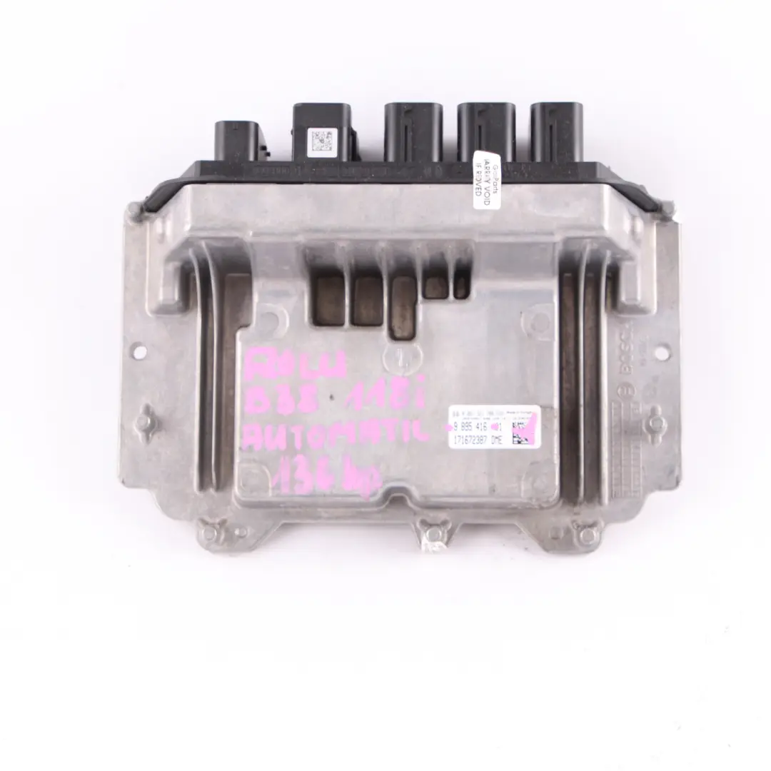 BMW F20 F21 LCI 118i B38 136HP Engine ECU Kit DME 9895416 FEM Key Automatic