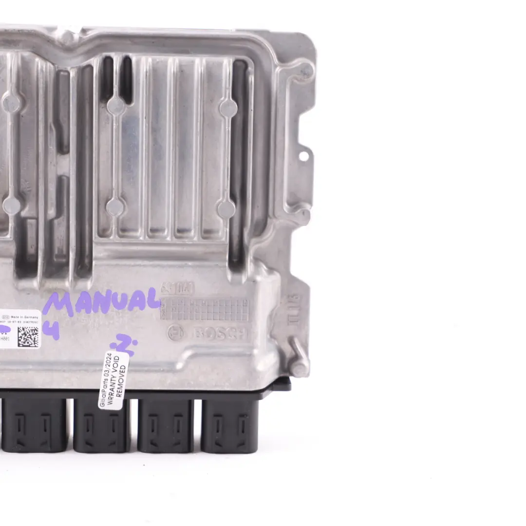 Mini Cooper F55 F56 F60 B38C 1.5 136HP Motor Módulo ECU DME 9897879 Manual