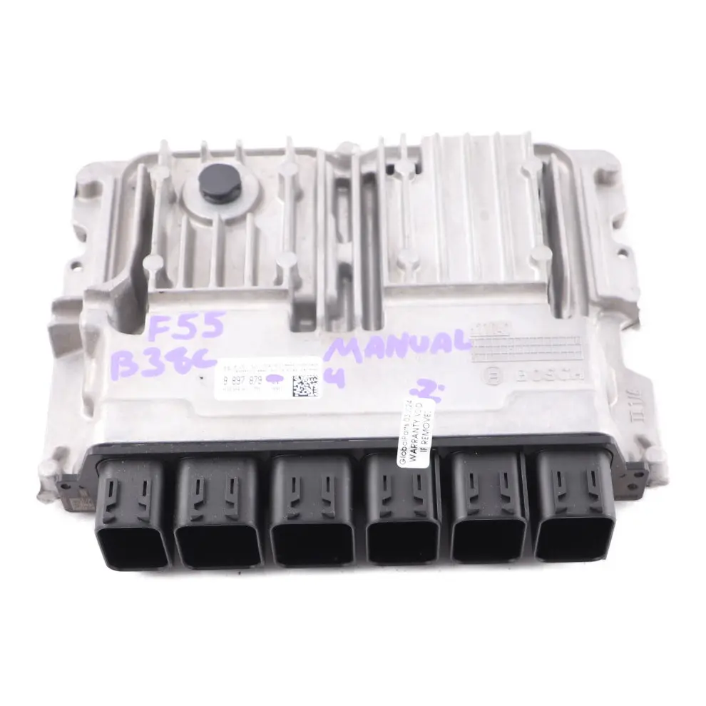 Mini Cooper F55 F56 F60 B38C 1.5 136HP Motor Módulo ECU DME 9897879 Manual