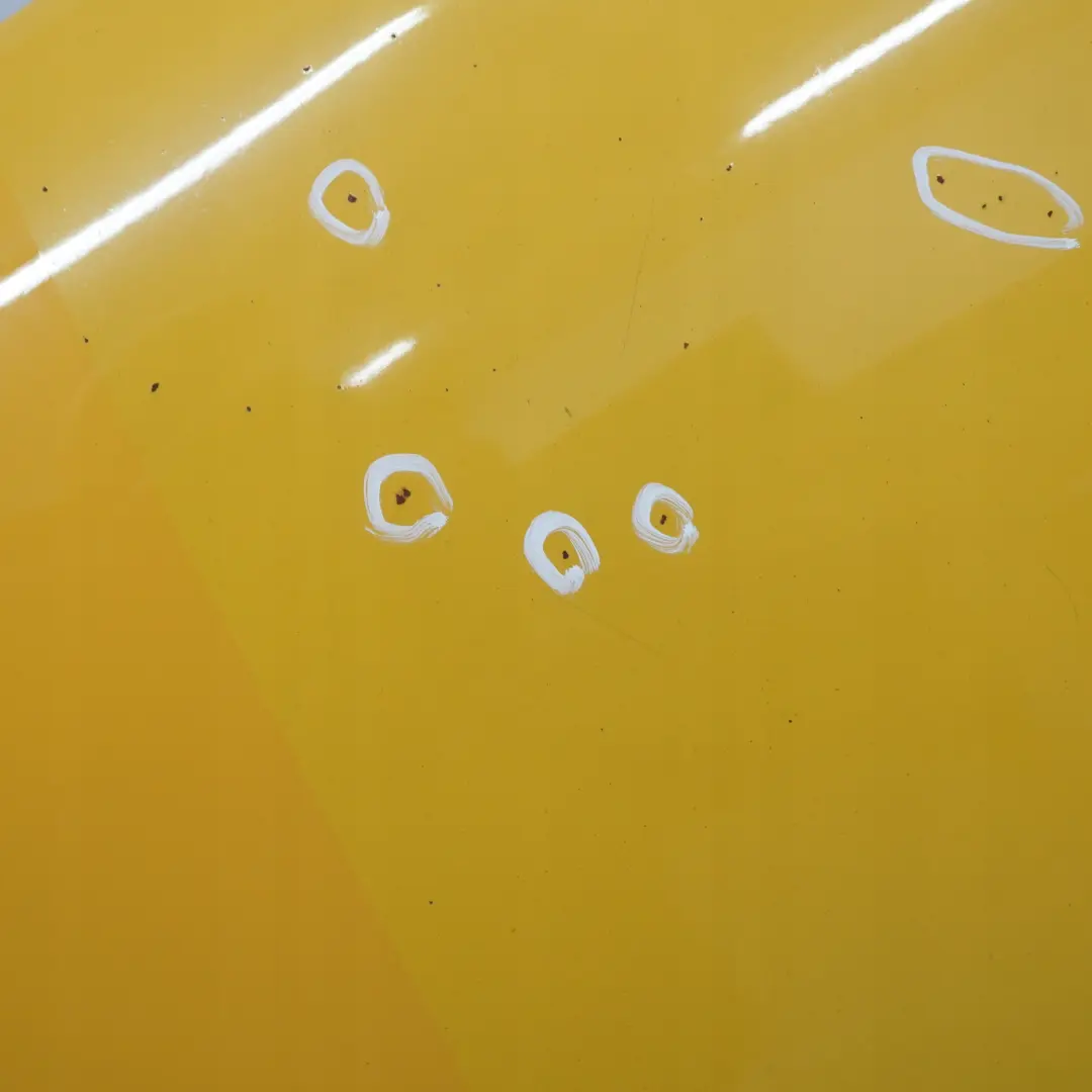 MINI R56 Maska pokrywa silnika Mellow Yellow A58