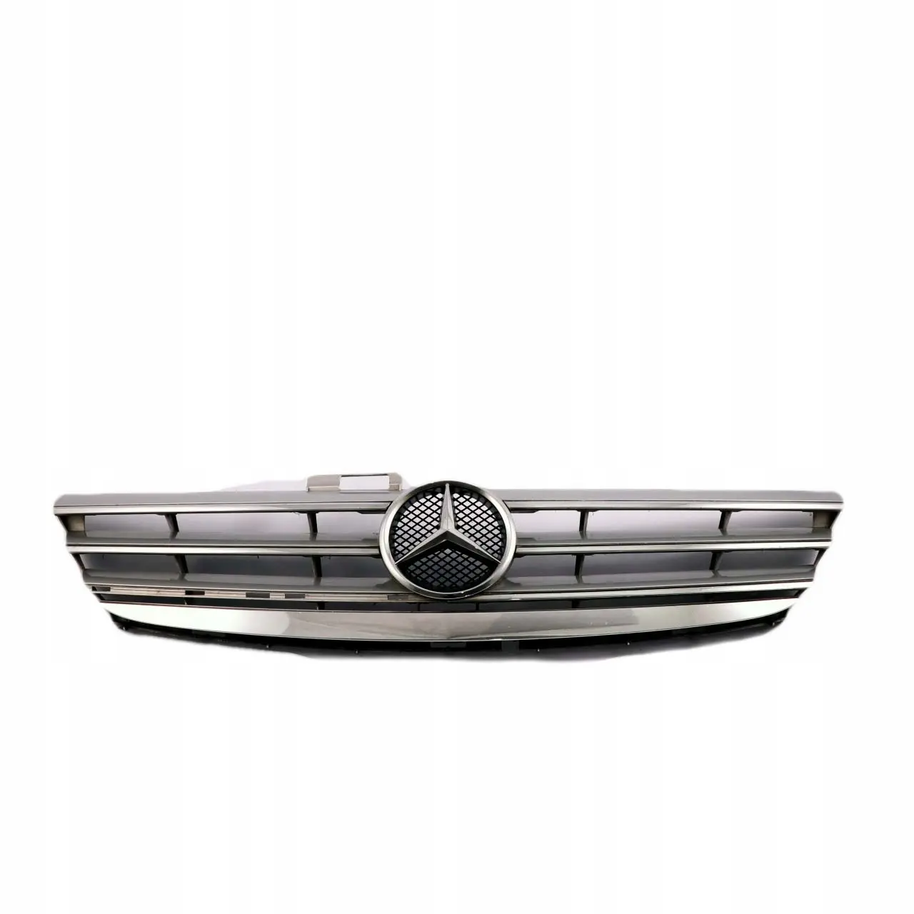 Mercedes-Benz A W169 1 Front Hood Bonnet Radiator Grille Beam Brilliant Silver