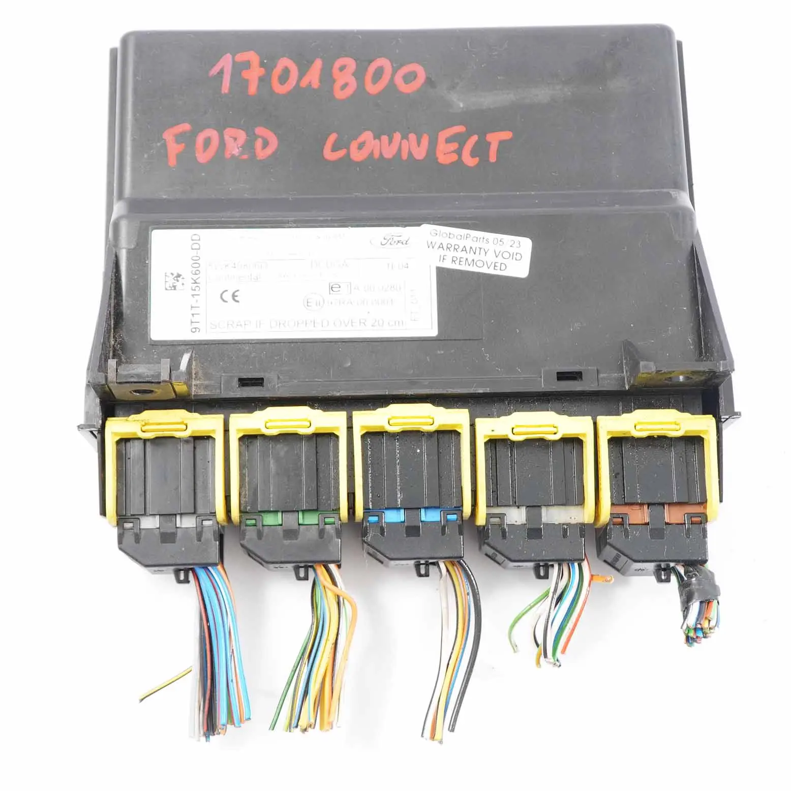 Ford Transit Connect Control Unit Central Door Locking Module ECU 9T1T-15K600-DD