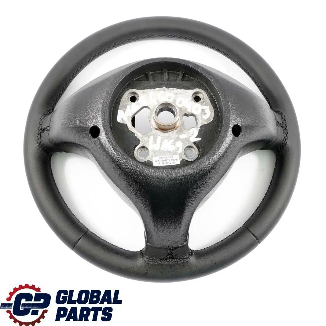 Mercedes-Benz A-Class W169 NEW Black Leather Steering Wheel with Black Threads