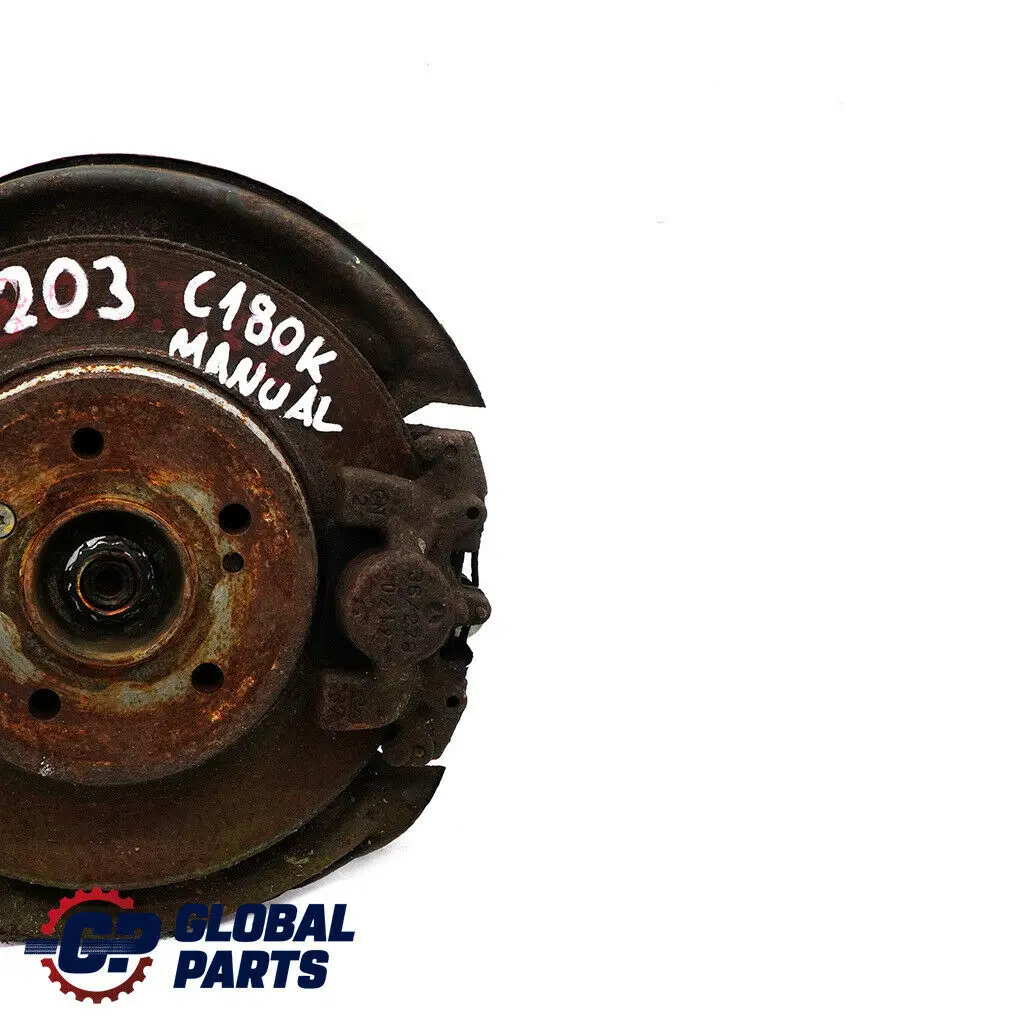 Mercedes-Benz C-Class W203 C 180 K Rear Left N/S Suspension Leg Brake Wheel Hub