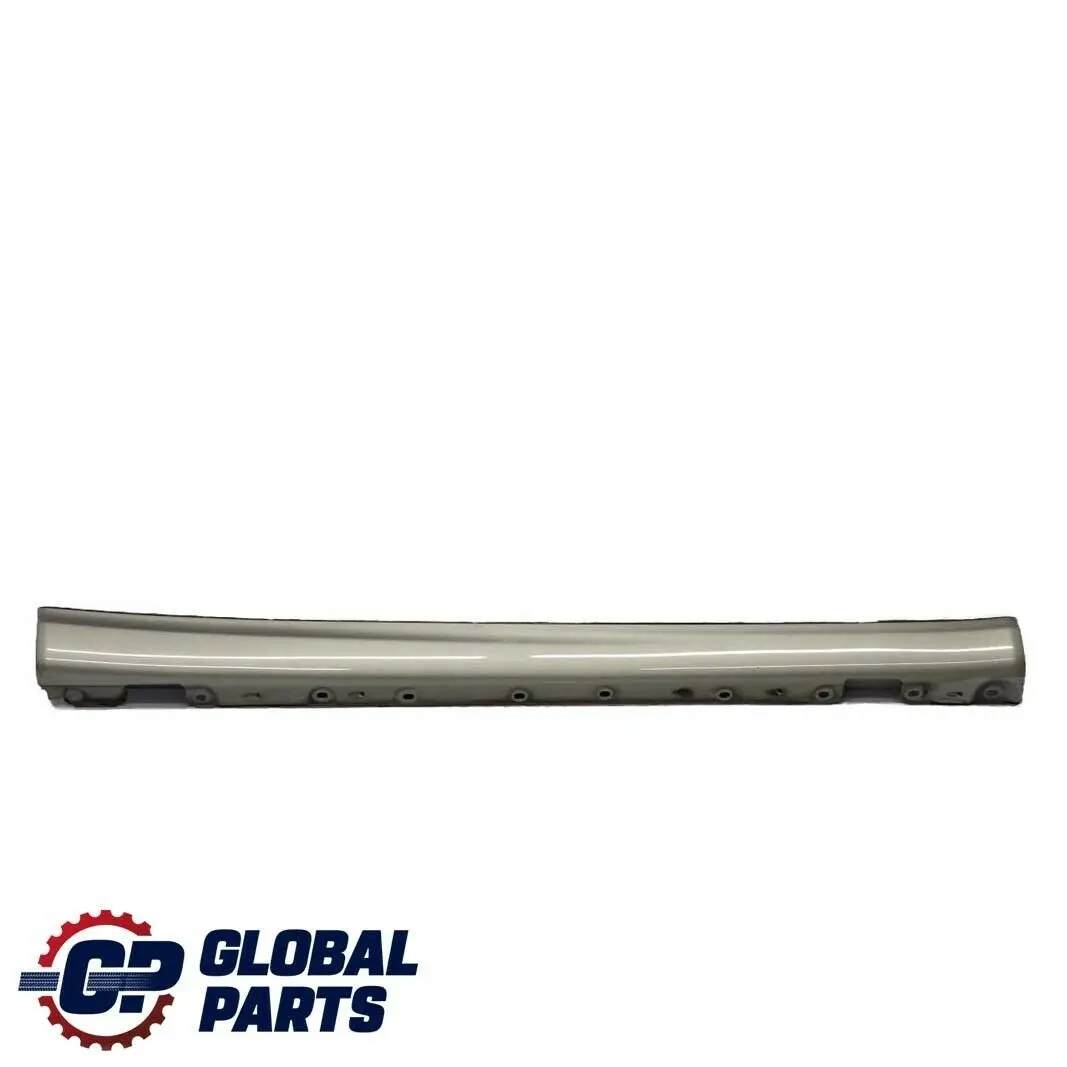 Mercedes-Benz C CL203 W203 Sill Side Cover Skirt Right O/S Brilliant Silver 754