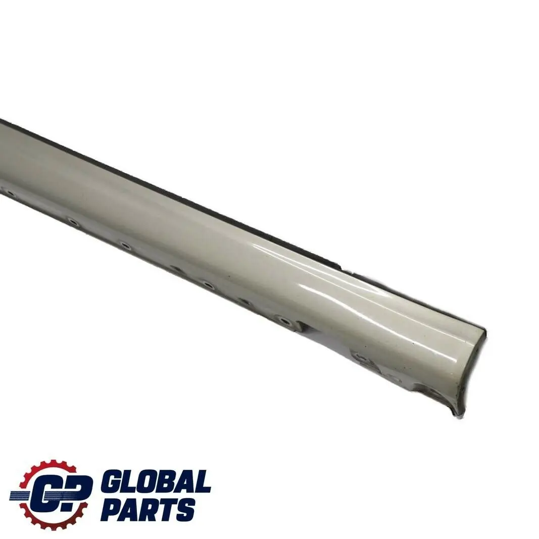 Mercedes-Benz C CL203 W203 Sill Side Cover Skirt Right O/S Brilliant Silver 754