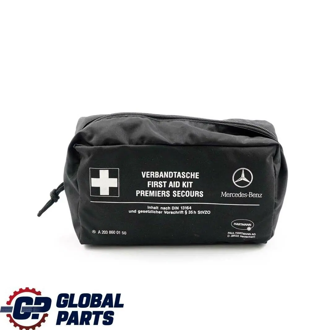 Mercedes Benz Erste Hilfe Notfall Set Schwarze Tasche A2038600150