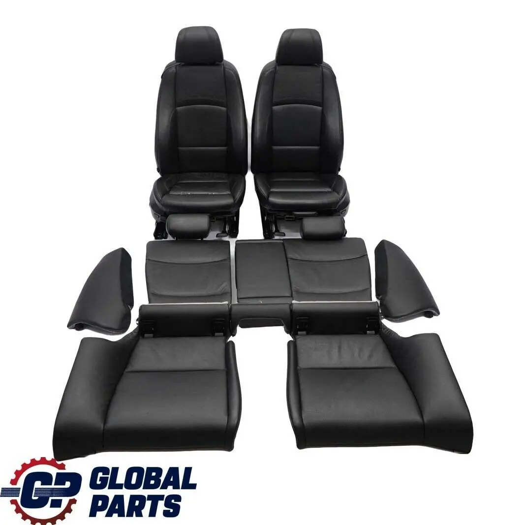 BMW E92 Coupe Heated M Sport Black Leather Interior Electric Seats Door Cards