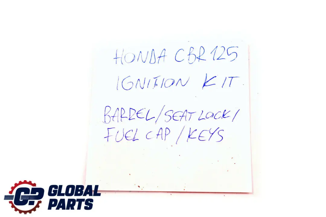 Honda CBR 125R Barrel Seat Lock Fuel Cap Keys Ignition Kit