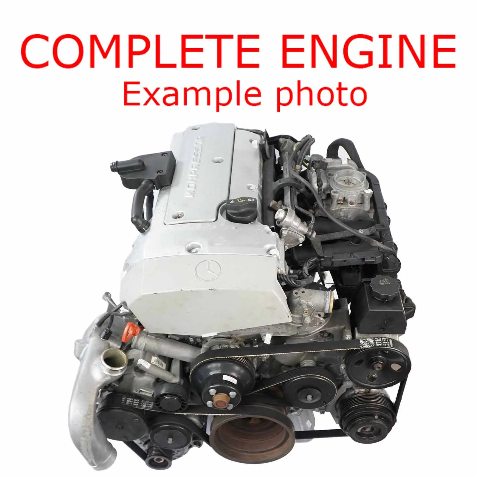 Mercedes R170 SLK 230 Kompressor Bare Engine 111973 111.973 193HP WARRANTY