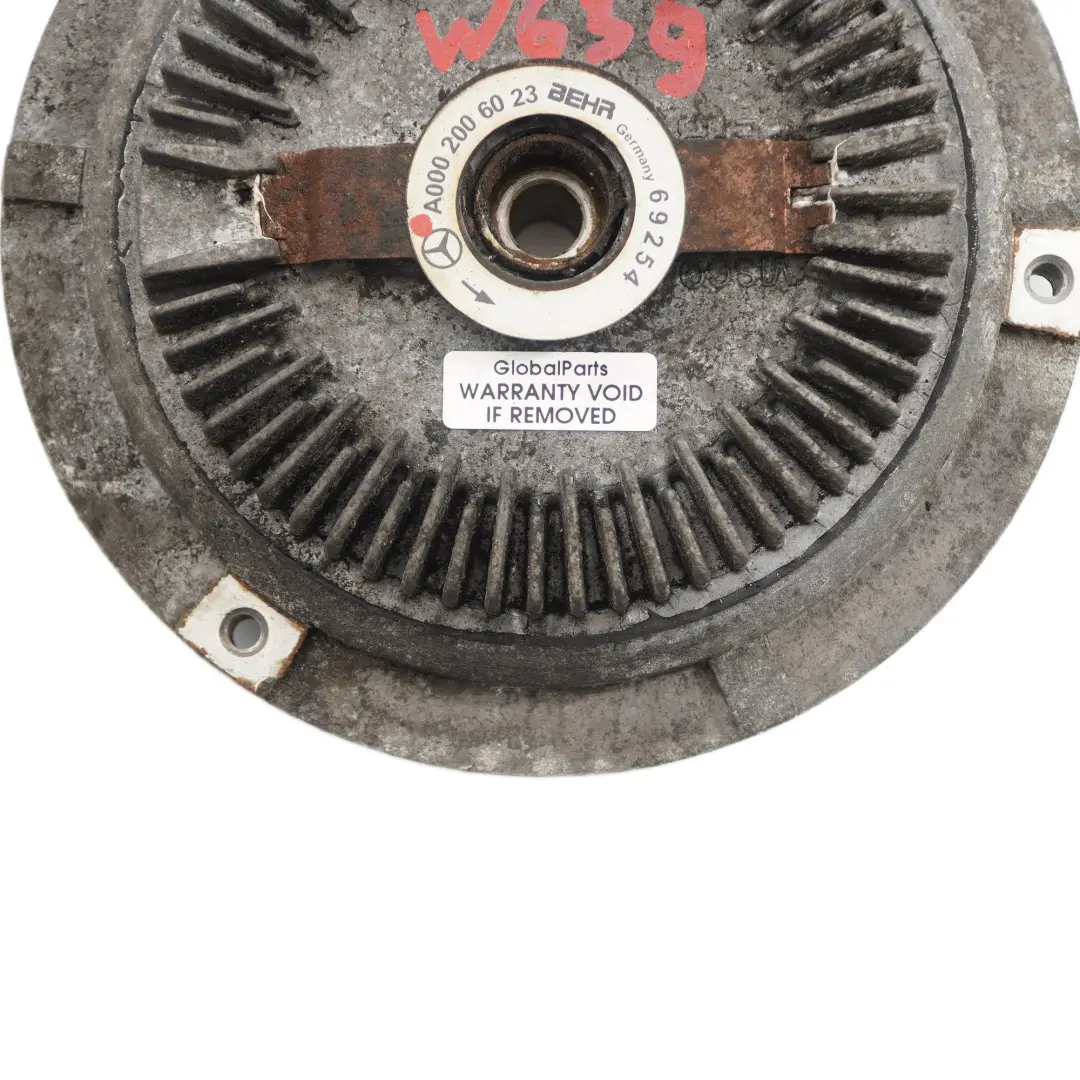 Ventilador Radiador Mercedes Vito Viano W639 Motor Refrigeración A0002006023