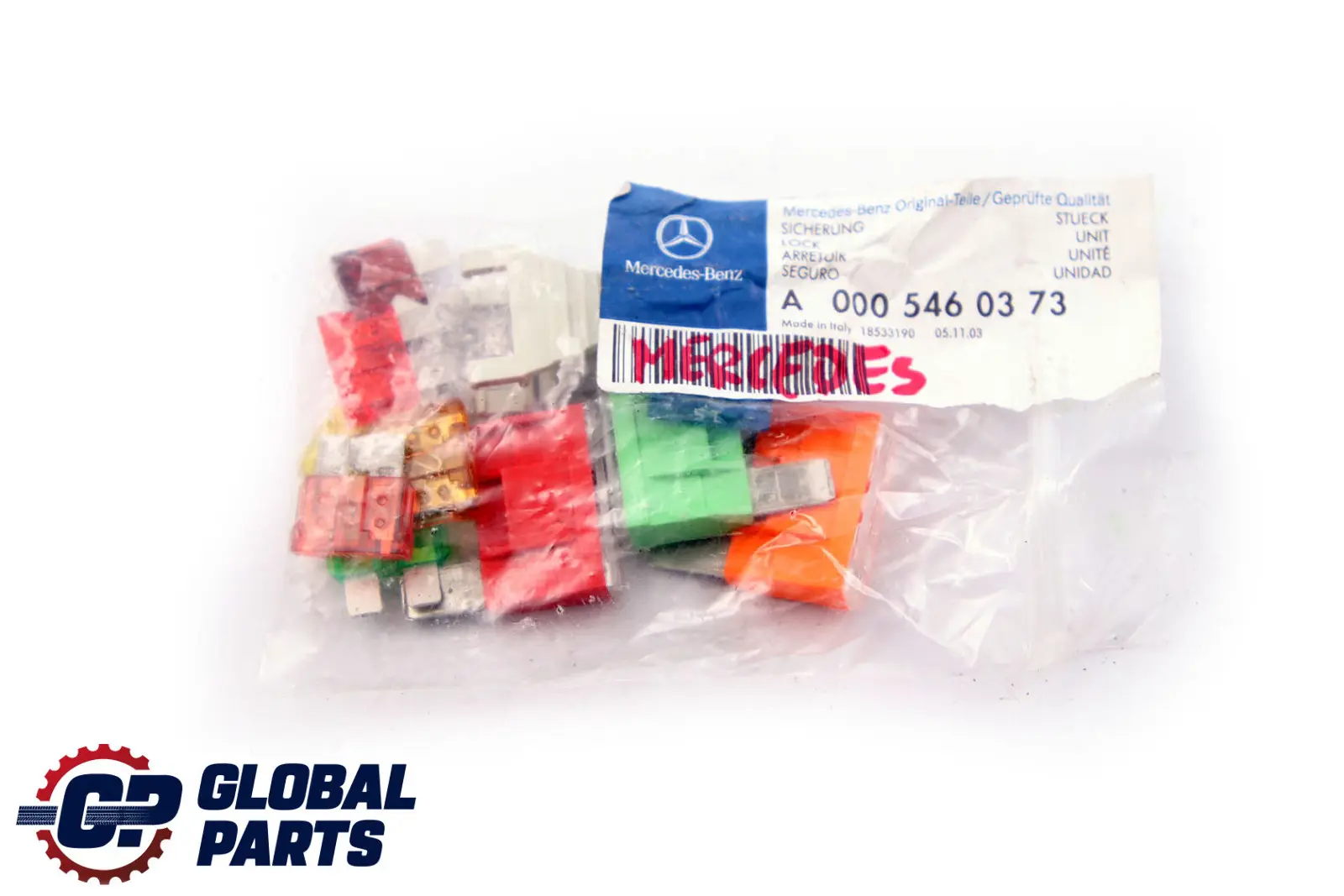 Mercedes-Benz E S R Class W211 W221 W251 Replacement Fuse Kit A0005460373